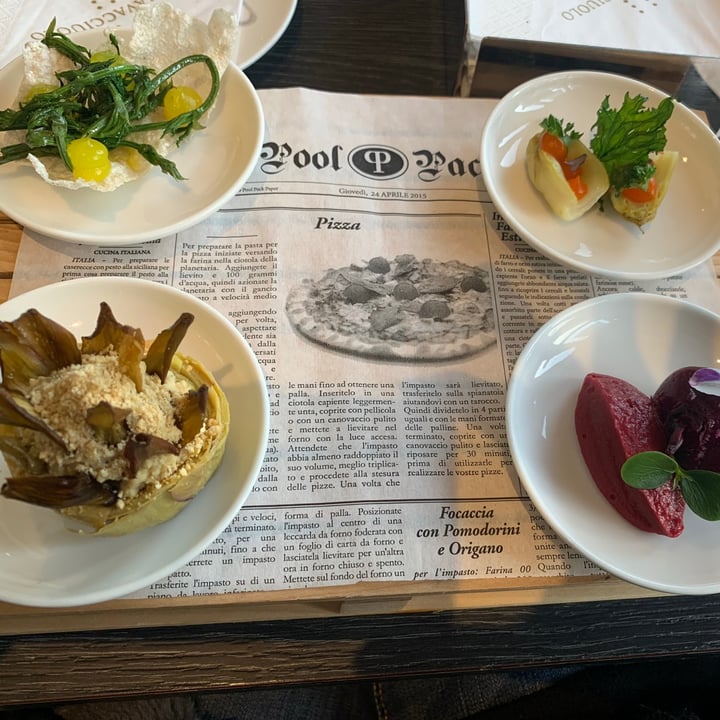review photo of Cannavacciuolo Café & Bistrot Aperitivo vegano shared by @memarciano on 10 Apr 2022 - review