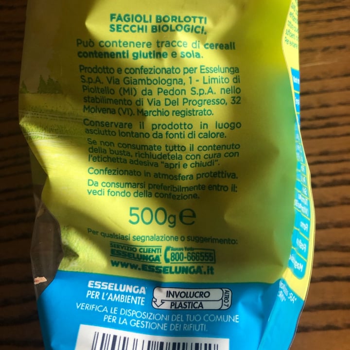 photo of Esselunga Bio Fagioli borlotti shared by @giadinajade on  31 Mar 2022 - review