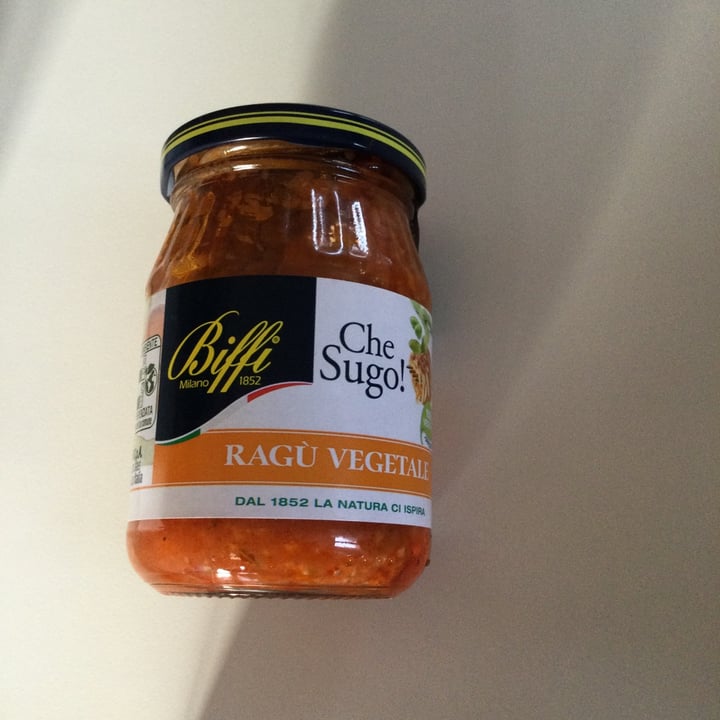 photo of Biffi Che Sugo! Ragù Vegetale (in vetro) shared by @luckycavani on  31 Mar 2022 - review