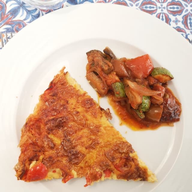 Photo of the dish “Farinata Ai Pomodorini”