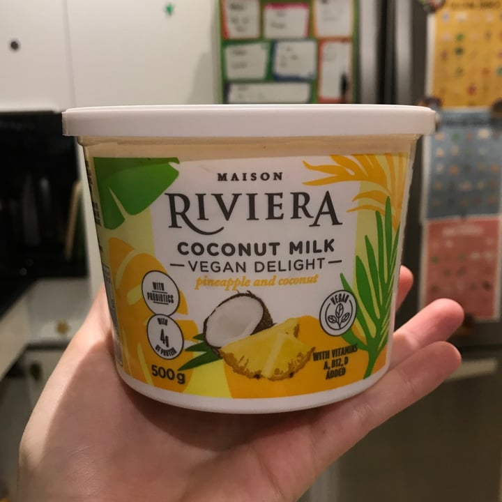 photo of Maison Riviera Pineapple Coconut Yogurt shared by @nadvlad on  16 Jan 2021 - review