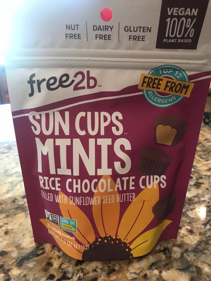 photo of Free2b Foods Sun Cups Minis shared by @flowrgurln on  23 Aug 2019 - review