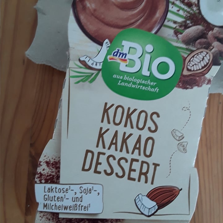 photo of dmBio kokos kakao dessert shared by @lunavegan on  07 Jun 2022 - review
