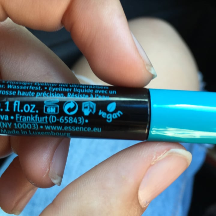 photo of Essence Cosmetics Waterproof Liquid ink eyeliner shared by @robin-lee on  19 Oct 2020 - review