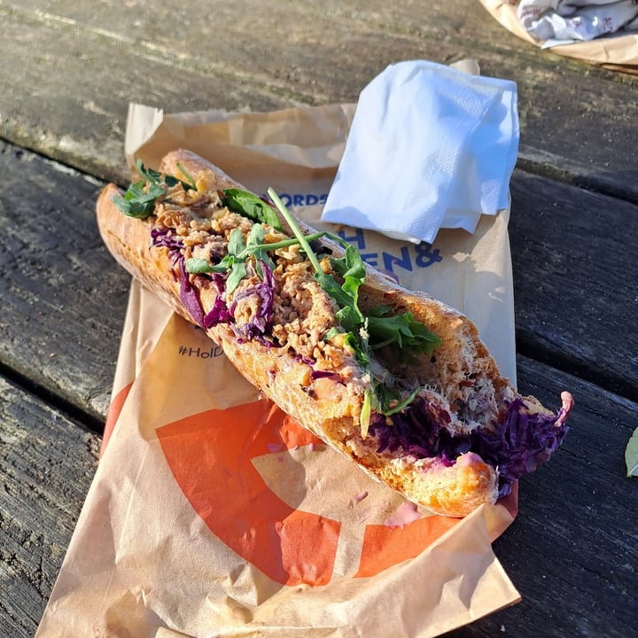 photo of NORDSEE Bremen Sögestraße Vegan Spicy Tuna Baguette shared by @sara4theanimals on  06 Nov 2022 - review