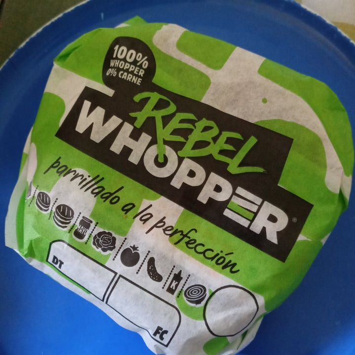 photo of Burger King Rebel Whooper shared by @kerstin269 on  04 Feb 2021 - review