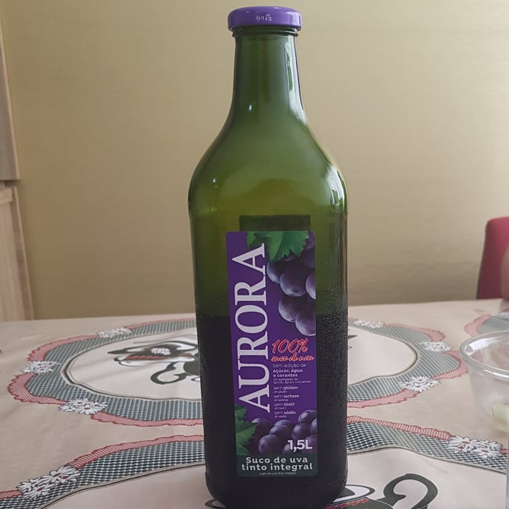 photo of Aurora Suco de uva tinto integral Aurora shared by @jullygirl on  24 Apr 2022 - review
