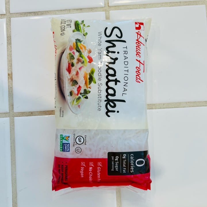 photo of House Foods Shirataki (White Yam Noodles) shared by @jenboog on  10 Apr 2022 - review
