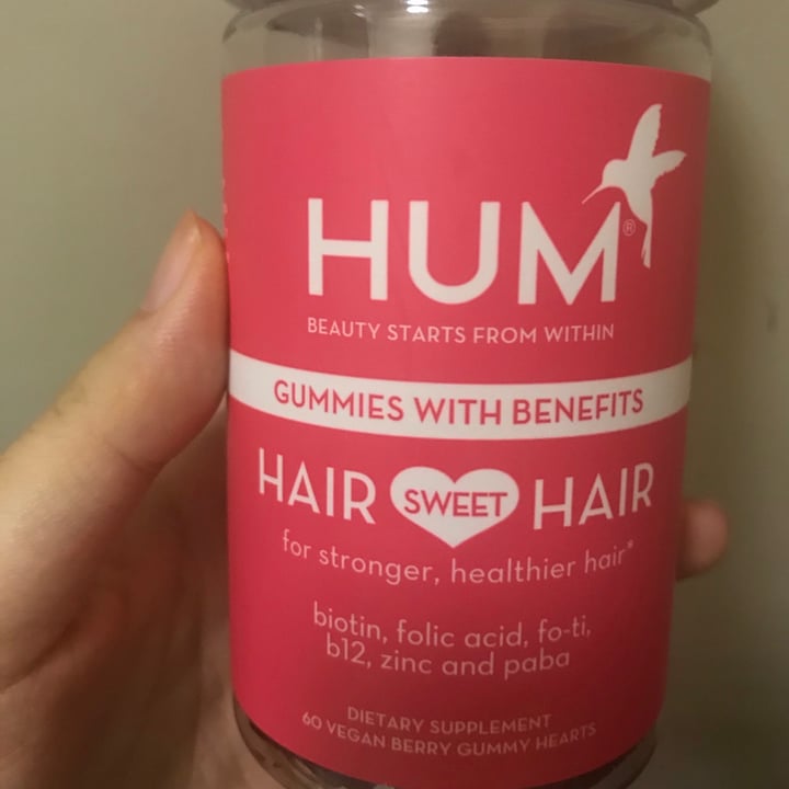 photo of HUM Nutrition Hair Sweet Hair shared by @joannawu on  27 Jun 2020 - review