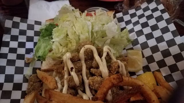 Foto del plato “Shrimp po'boy”