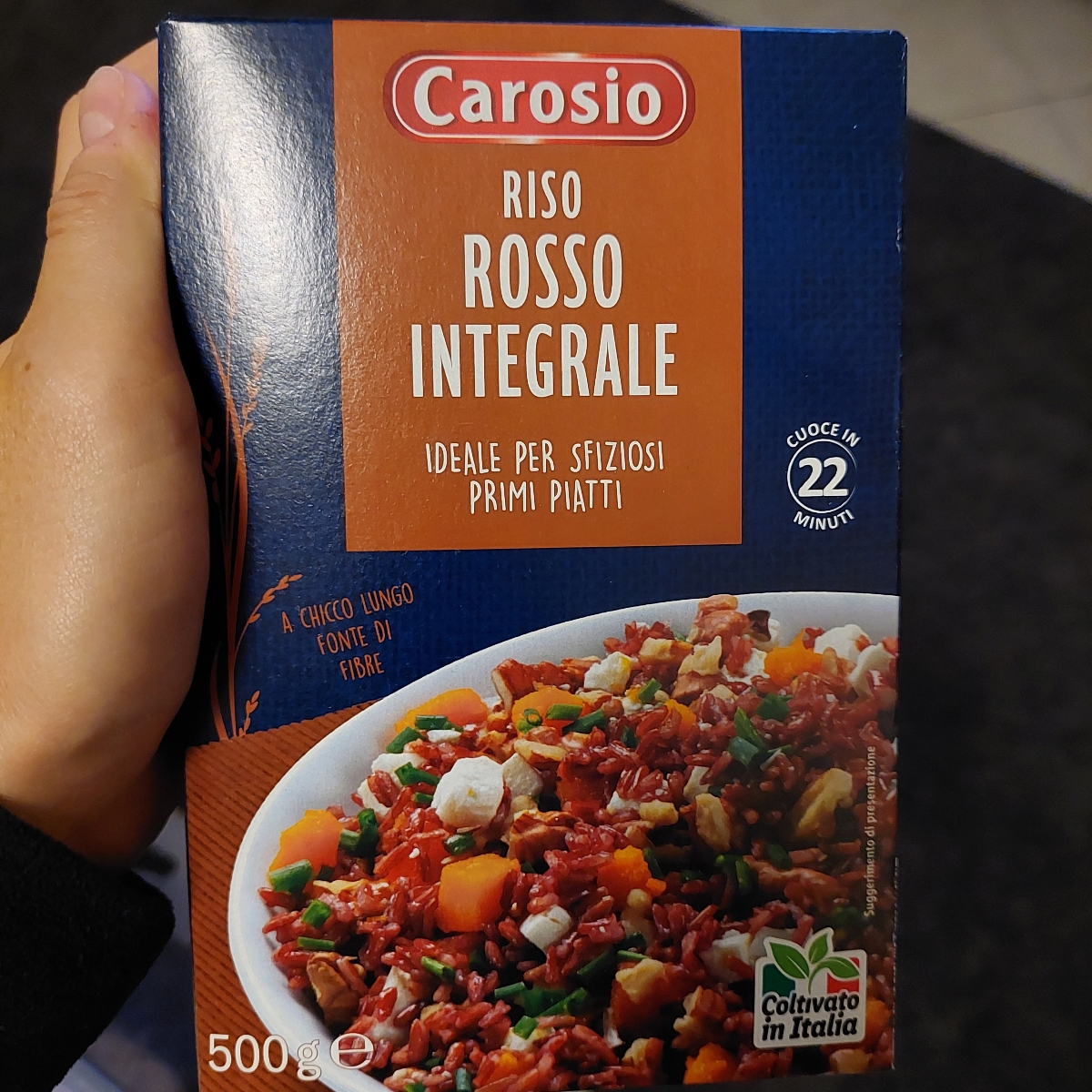 Riso rosso integrale from Carosio - Vegan Product Reviews & Ratings ...