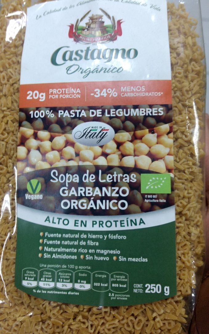 photo of Castagno Pasta De Garbanzos shared by @abichuela on  23 Dec 2019 - review