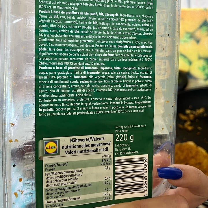 review photo of Vemondo Citron Poivre Schnitzel Escaloppes shared by @cris1806 on 10 May 2022 - review