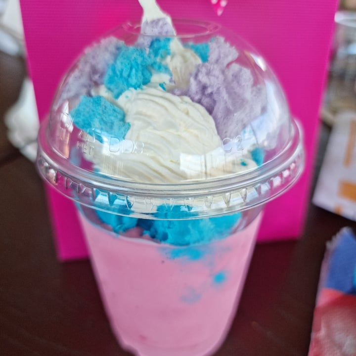 photo of Asher's Corner Cafe @ Ashers Farm Sanctuary Cotton Candy Milkshake shared by @biancamarianigoeman on  01 Nov 2021 - review