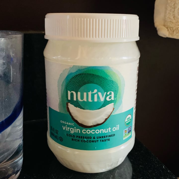photo of Nutiva Organic coconut oil - Virgin shared by @allhess on  28 Feb 2022 - review