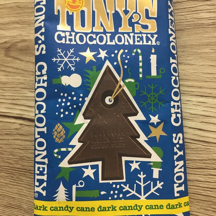 photo of Tony’s Chocolonely Mint Candy Cane shared by @missj on  12 Nov 2021 - review