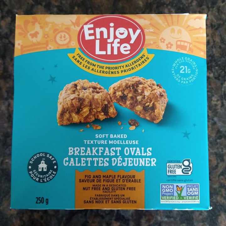 photo of Enjoy Life Maple Fig Breakfast Ovals shared by @daniellehart on  14 Sep 2022 - review