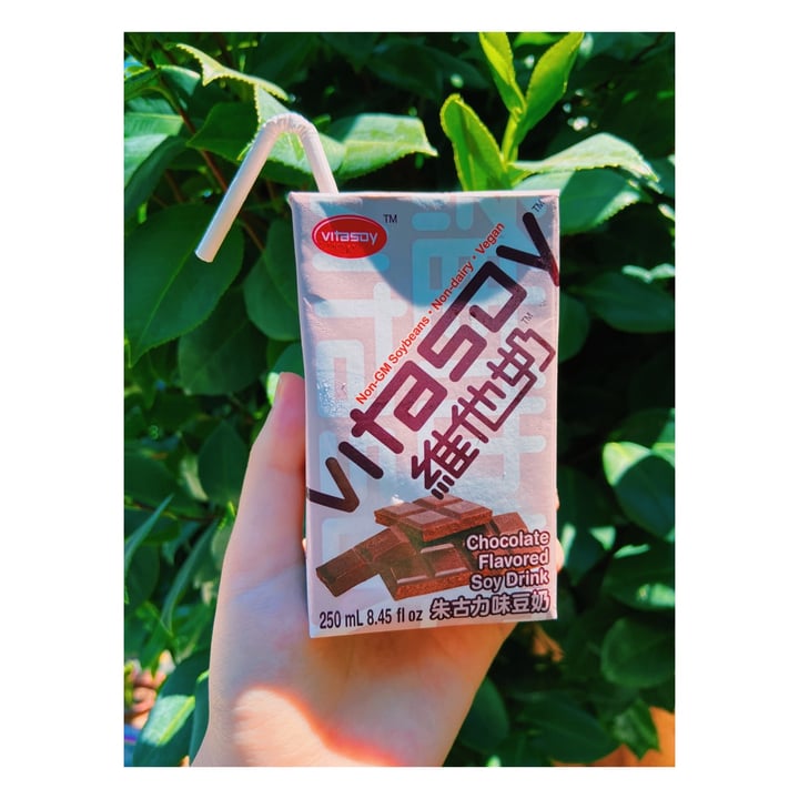 photo of Vitasoy Chocolate Soy Milk 250ml shared by @groovyjunebug on  02 Aug 2021 - review