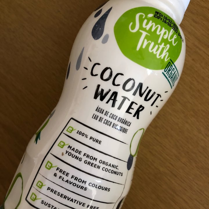 Simple Truth Coconut Water Review abillion