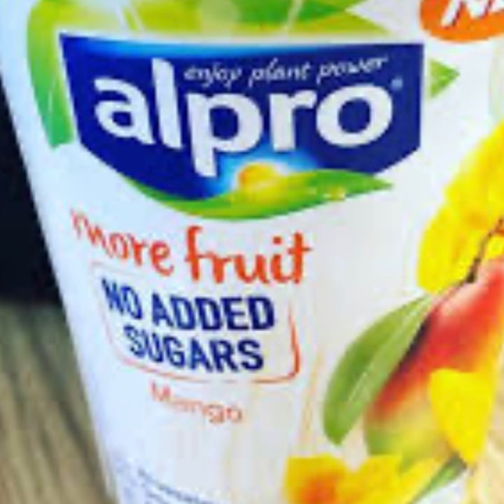 photo of Alpro Mango Yogurt (No Added Sugars) shared by @jimin on  31 May 2020 - review