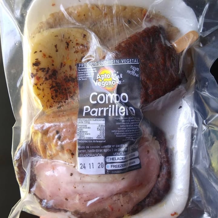photo of Apto Vegano Consciente Combo Parrillero shared by @ailiind on  05 Dec 2020 - review
