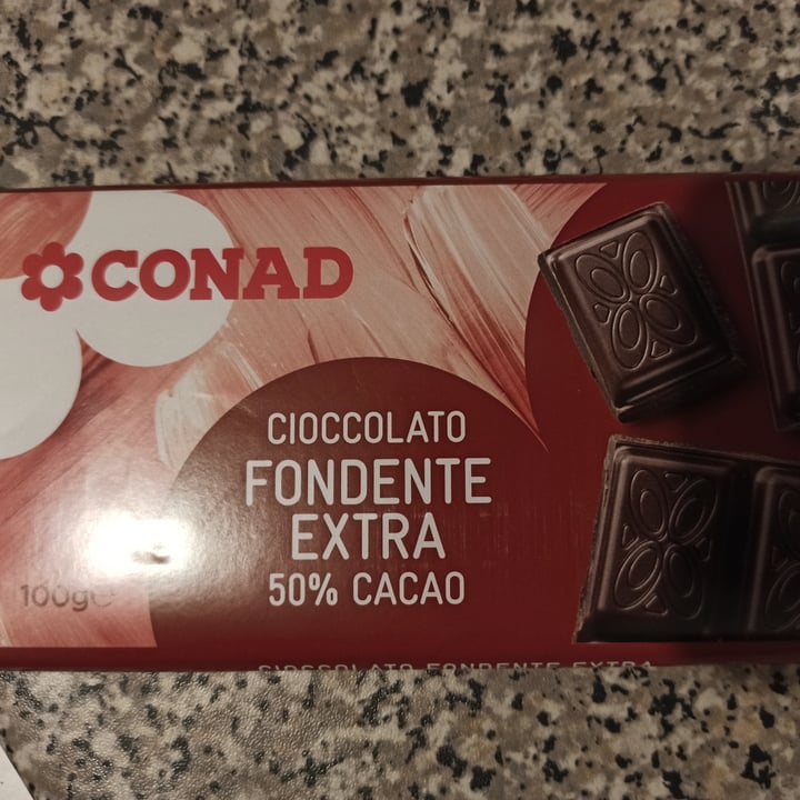 photo of Conad Cioccolato fondente Extra 50%cacao shared by @charred on  20 Mar 2022 - review
