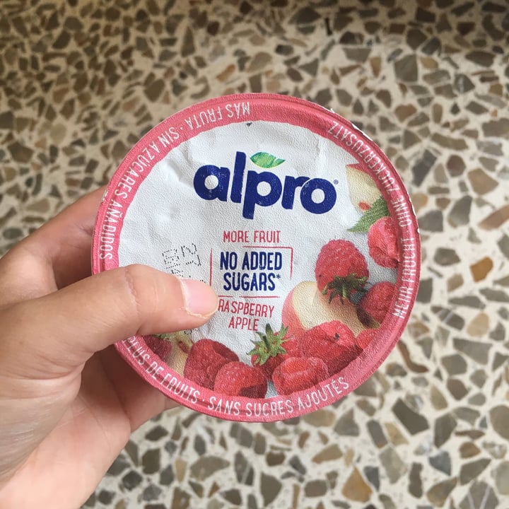 Alpro No Added Sugar Raspberry Apple Review | abillion