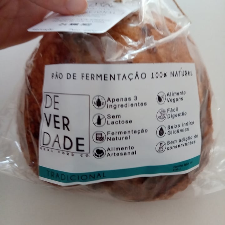 review photo of De Verdade Real food Co. Pão Sordough Tradicional shared by @priscillabaptista on 12 May 2022 - review