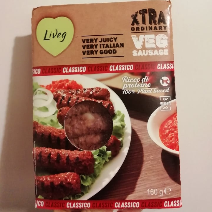 photo of Liveg Xtra Ordinary Veg Sausage shared by @mari111 on  06 Dec 2021 - review