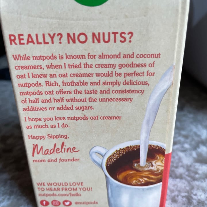 photo of nutpods Cinnamon Swirl Oat Creamer shared by @ekelcem on  26 Apr 2021 - review