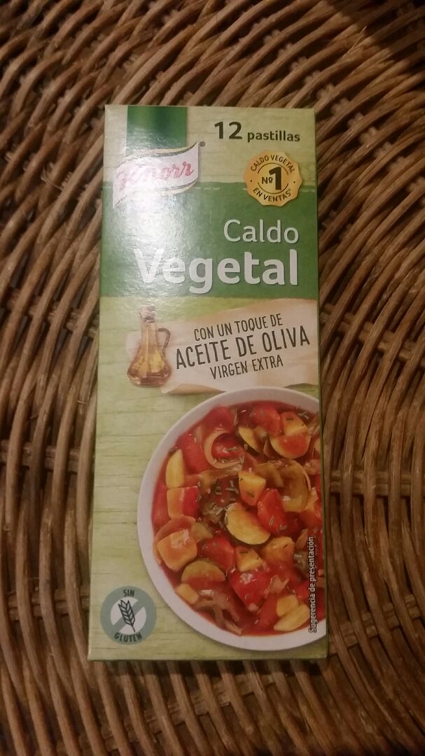 photo of Knorr Caldo vegetal vegano knorr shared by @trasta on  12 Mar 2020 - review