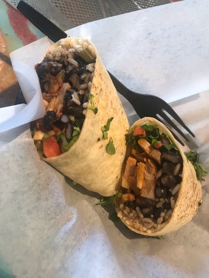 photo of Nollie's Taco Joint Jackfruit Burrito shared by @kozykitsune on  31 May 2019 - review