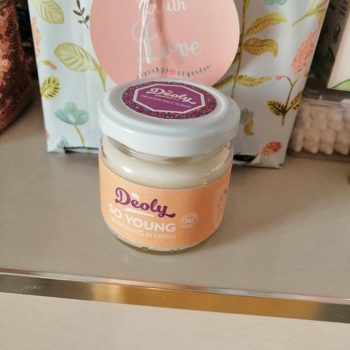photo of Deoly So Young Cream deodorant shared by @brunella1 on  16 Jan 2022 - review