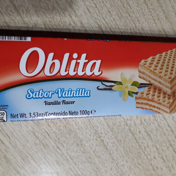 photo of Oblita Obleas sabor vainilla shared by @analiafl23 on  21 Mar 2022 - review