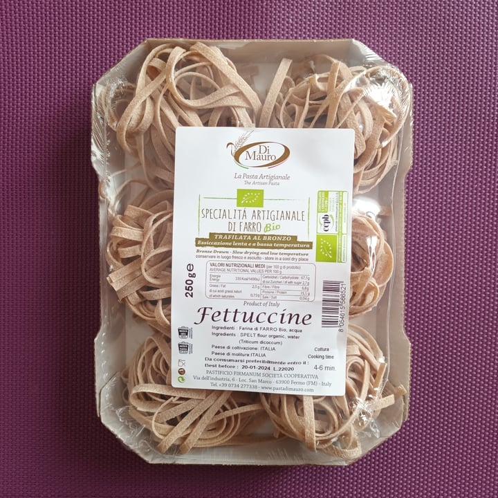 review photo of Di Mauro Fettuccine farro bio shared by @-vi- on 15 May 2022 - review