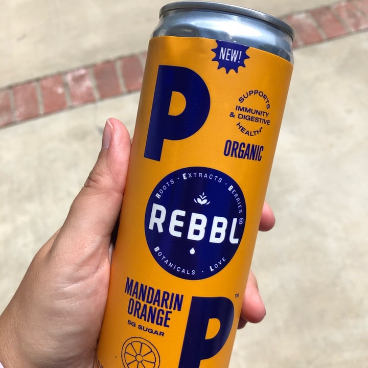 review photo of REBBL Mandarine Orange Pop shared by @ambzmorris on 07 May 2022 - review