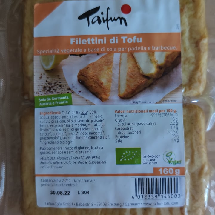 photo of Taifun Filettini di Tofu shared by @serenasign on  03 Aug 2022 - review