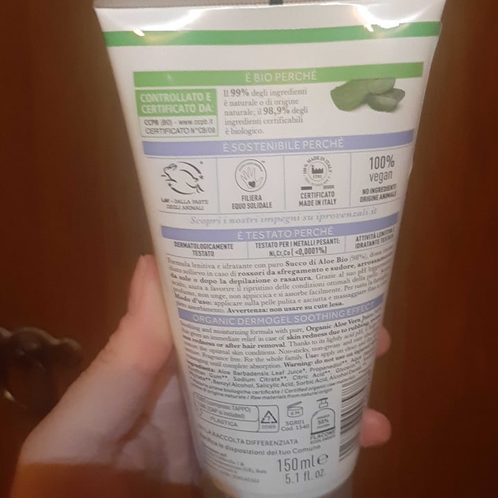 photo of I Provenzali bio Dermogel Biologico Aloe shared by @suanni on  25 Sep 2022 - review