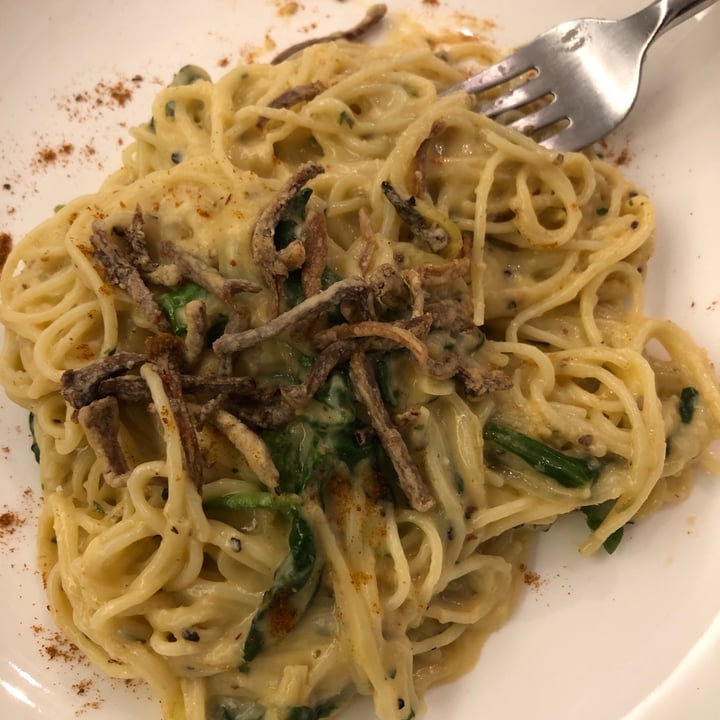 photo of The Tiramisu Hero Hummus Angel Hair Pasta shared by @machadamia on  16 Mar 2021 - review