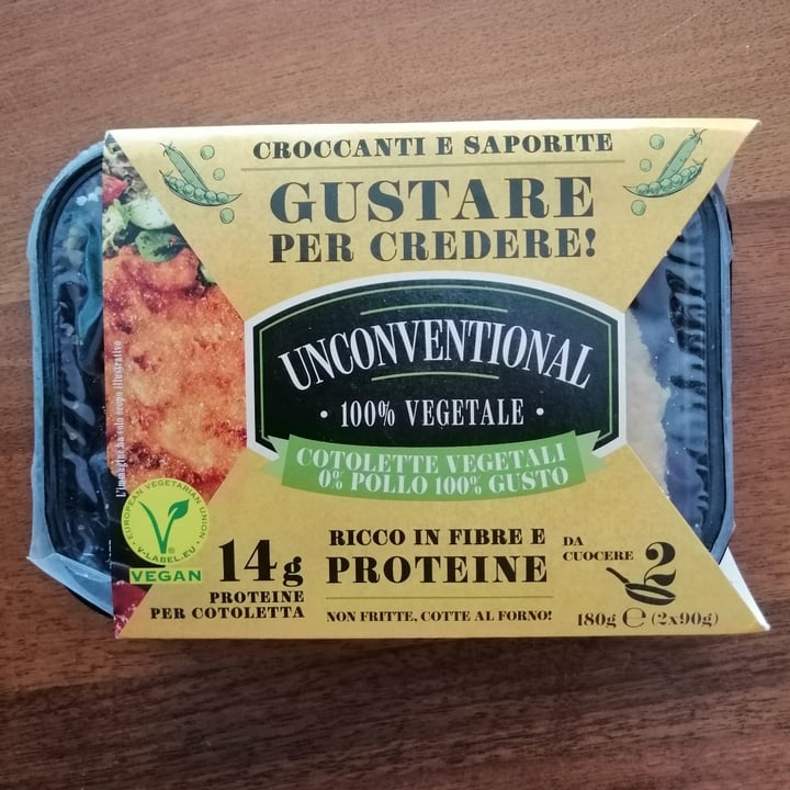 photo of Unconventional Cotolette Vegetali 0% Pollo 100% Gusto shared by @manuzen on  29 Oct 2022 - review