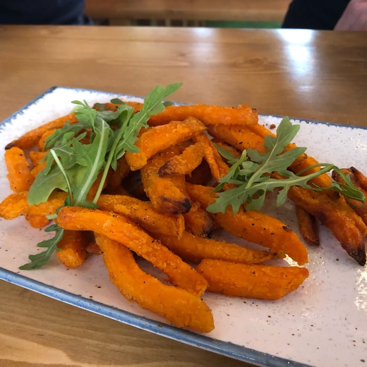 photo of Shake Farm Baked Sweet Potato Fries shared by @noll-fyra on  17 Feb 2022 - review