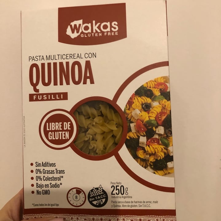 photo of Wakas Pasta Multicereal con Quinoa shared by @andre11 on  30 Jun 2022 - review