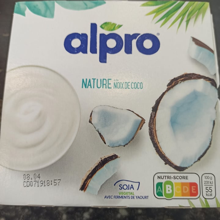 photo of Alpro Yaourt nature arome coco shared by @sorinaparis on  23 Mar 2022 - review