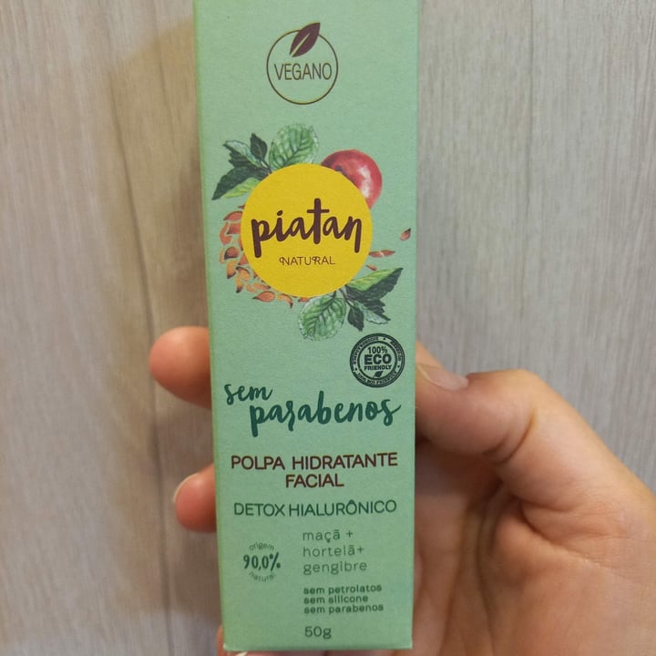 photo of Piatan Natural Hidratante Facial shared by @marinamarins on  14 Dec 2022 - review