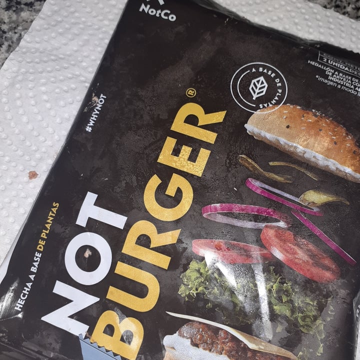 photo of NotCo Not Burger shared by @costaurbana on  28 Apr 2022 - review