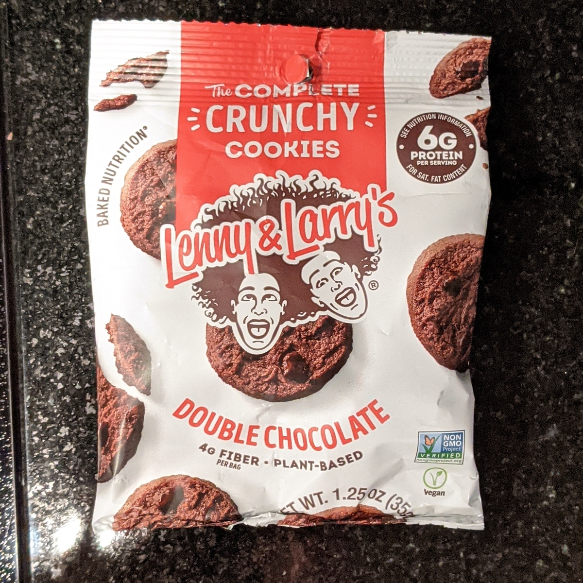 The Complete Crunchy Cookies Double Chocolate 350g from Lenny & Larry’s ...