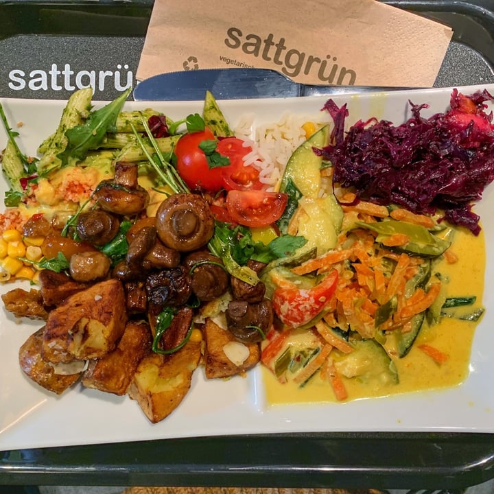 photo of Sattgrün Köln Buffet / Medium Plate shared by @peterv50 on  02 Jun 2020 - review