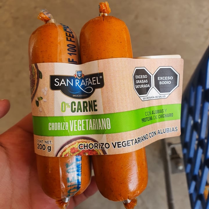 review photo of San Rafael Chorizo vegetariano con alubias shared by @xaanaadu on 27 Nov 2021 - review