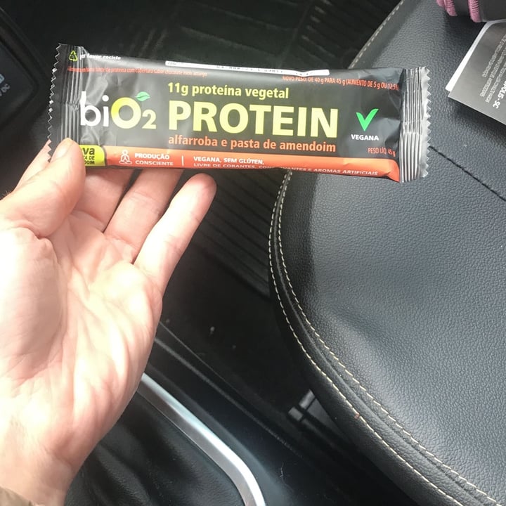 photo of biO2 Barra De Proteína, Alfarroba E Pasta De Amendoim shared by @karunamaa on  13 Jul 2022 - review