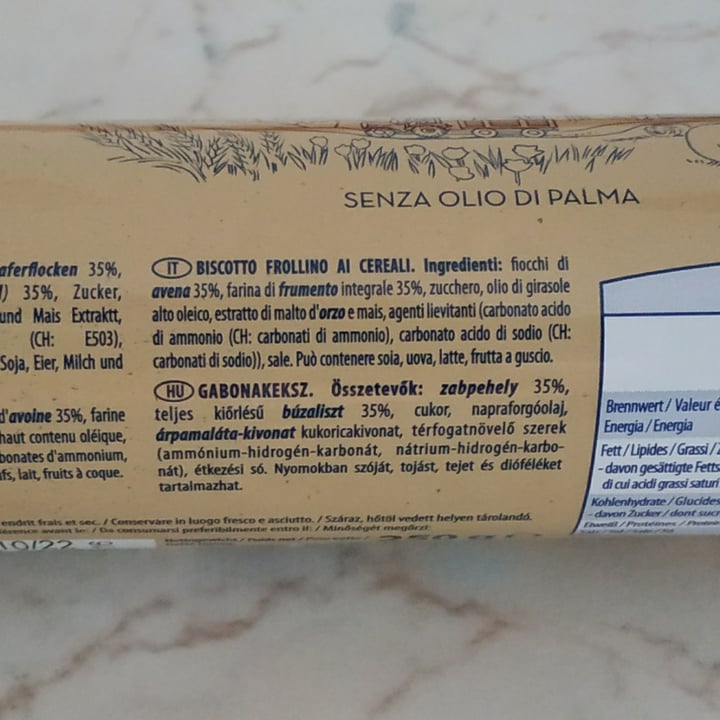 photo of Bon' ora Frollini ai cereali shared by @sarag90 on  01 Jul 2022 - review